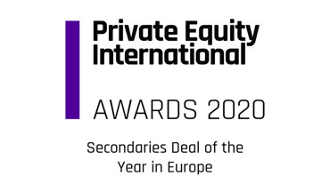 Secondaries Deal Of The Year In Europe 500X411