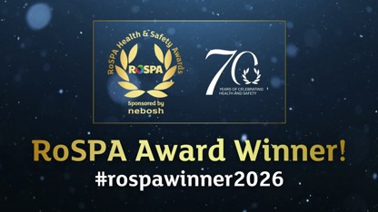 AESSEAL receives RoSPA Gold Award