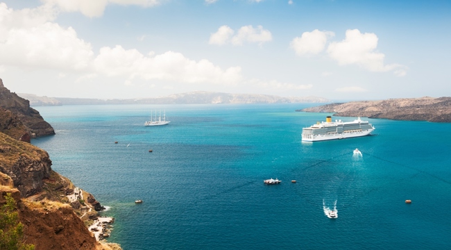 Cruise Ship Greek Islands 573833785